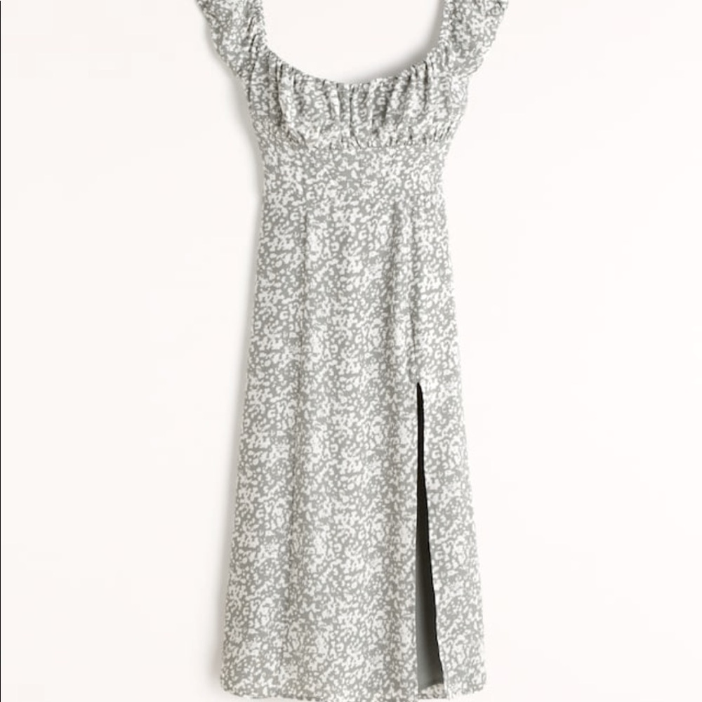 Cap Sleeve Scoop Neck Midi Dress